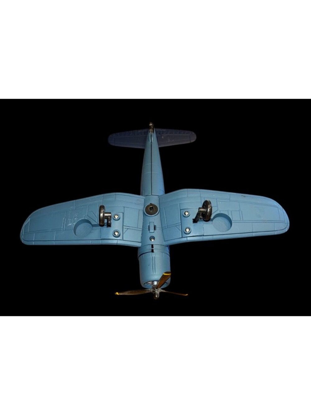 F4U Corsair WW2 Fighter Airplane Model Licensed Boeing1:45 Scale  Navy W3 - Picture 4 of 4